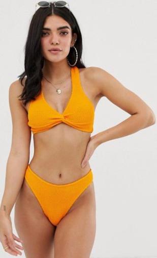 High-Leg Hipster Bikini Bottoms