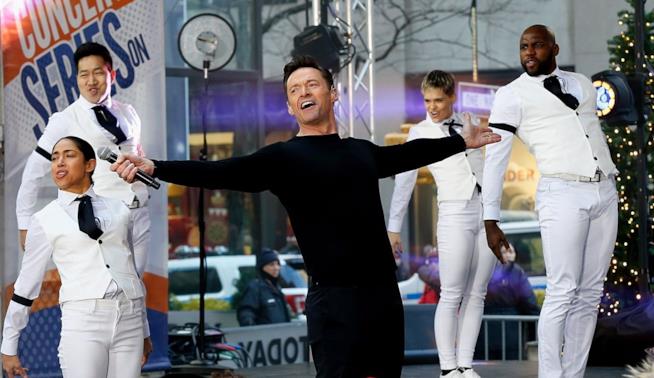 Hugh jackman al Today Show 4 dicembre 2018 Hugh Jackman dal vivo al Today Show