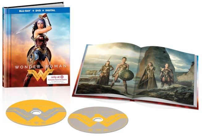 L'edizione HV di Wonder Woman col digibook Il digibook di Wonder Woman