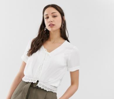 Blusa bianca
