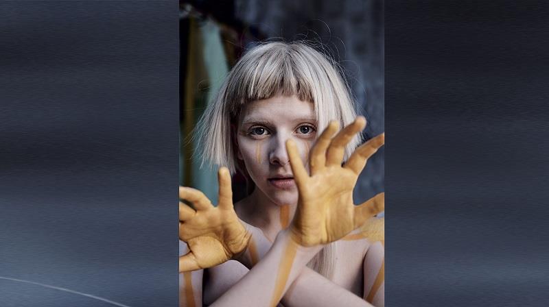 La cantante svedese Aurora La cantante Aurora