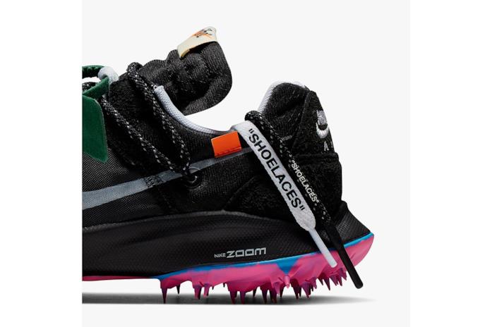 Sneaker Zoom Terra 5 Nike e Off-White Sneaker Zoom Terra 5 dettagli