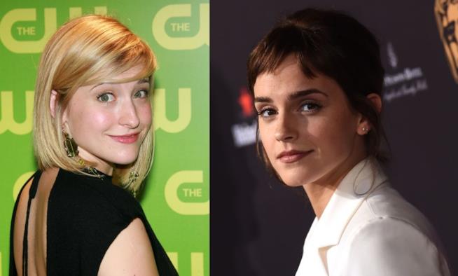 Le attrici Allison Mack ed Emma Watson Allison Mack ed Emma Watson