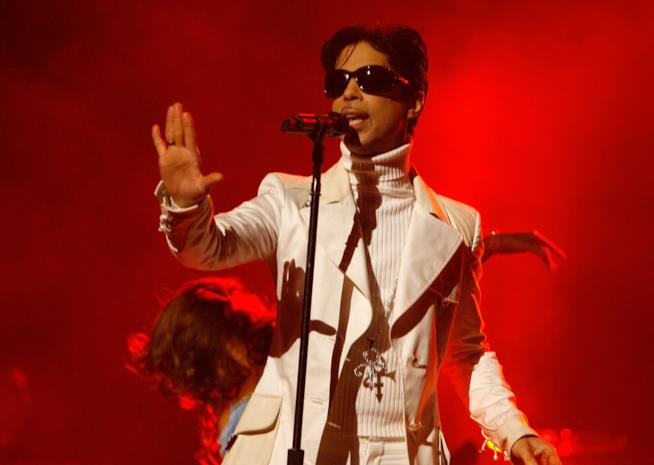 Il cantante Prince nel 2007 Prince
