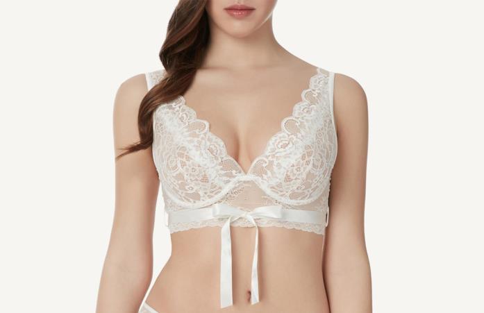 Bralette Intimissimi Bralette bianca di Pizzo Intimissimio