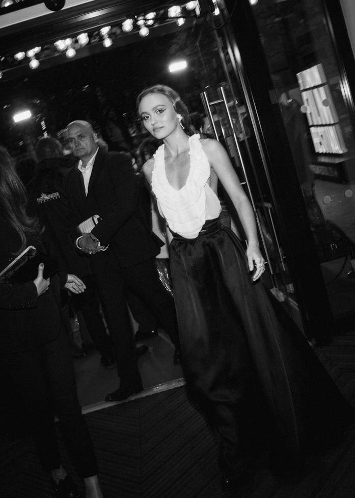 Lily-Rose Depp Lily-Rose Depp sul red carpet di The King