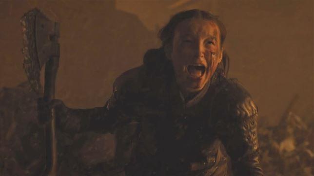 Lady Mormont Lady Mormont in Game of Thrones 8x03