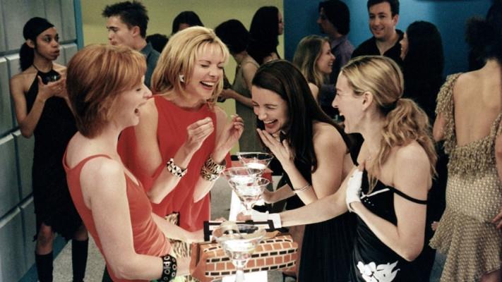 Miranda, Samantha, Charlotte e Carrie di Sex and the City Cynthia Nixon, Kim Cattrall, Kristin Davis e Sarah Jessica Parker