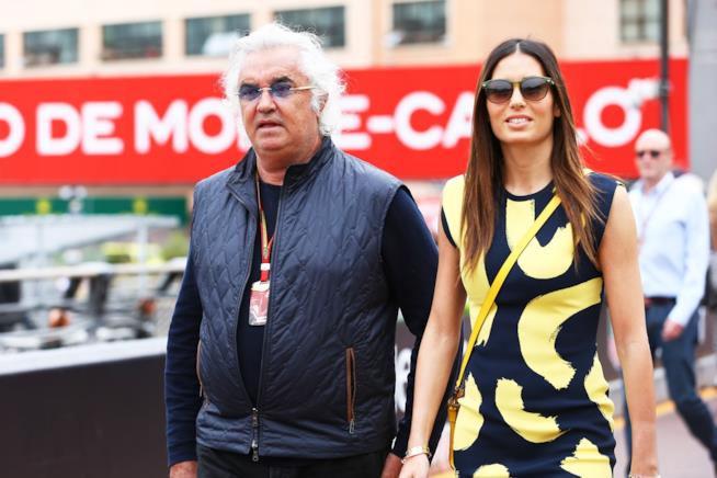 Elisabetta Gregoraci e Flavio Briatore sarebbero in crisi Elisabetta Gregoraci e Flavio Briatore a Montecarlo