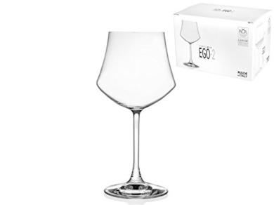 6 CALICI VINO ROSSO EGO