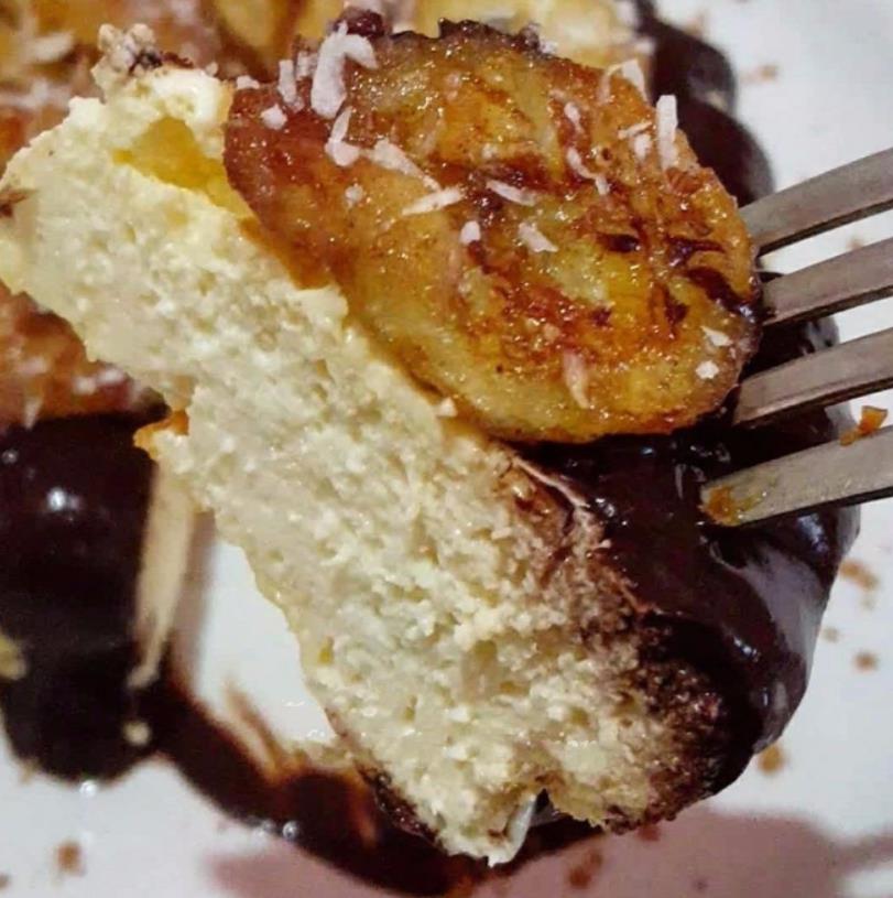 Cheesecake Fetta di torta di formaggio