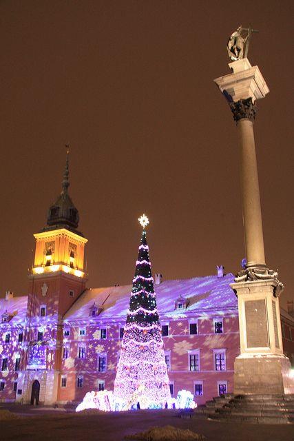 Albero di Varsavia Albero di Natale in Polonia