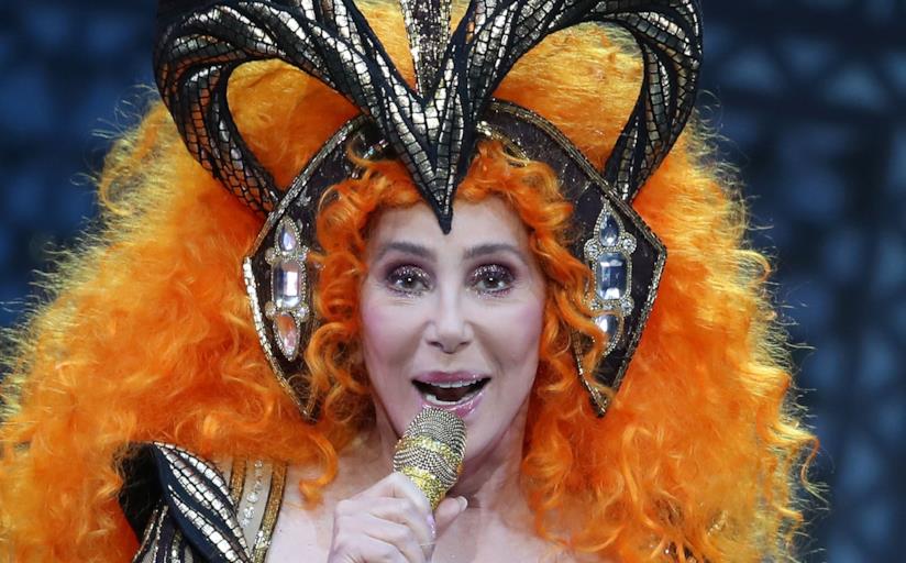 La cantante Cher Cher dal vivo