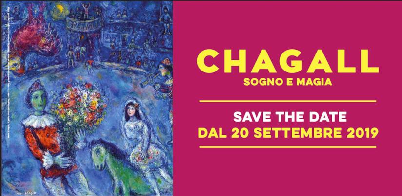 A Bologna la mostra sull'opera di Chagall Banner della mostra