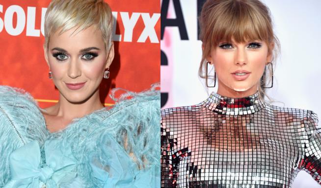 È pace tra Katy Perry e Taylor Swift Collage tra Katy Perry e Taylor Swift
