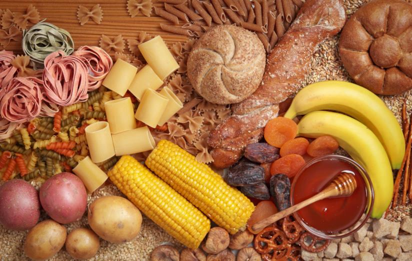 Carboidrati Pane, frutta e cereali