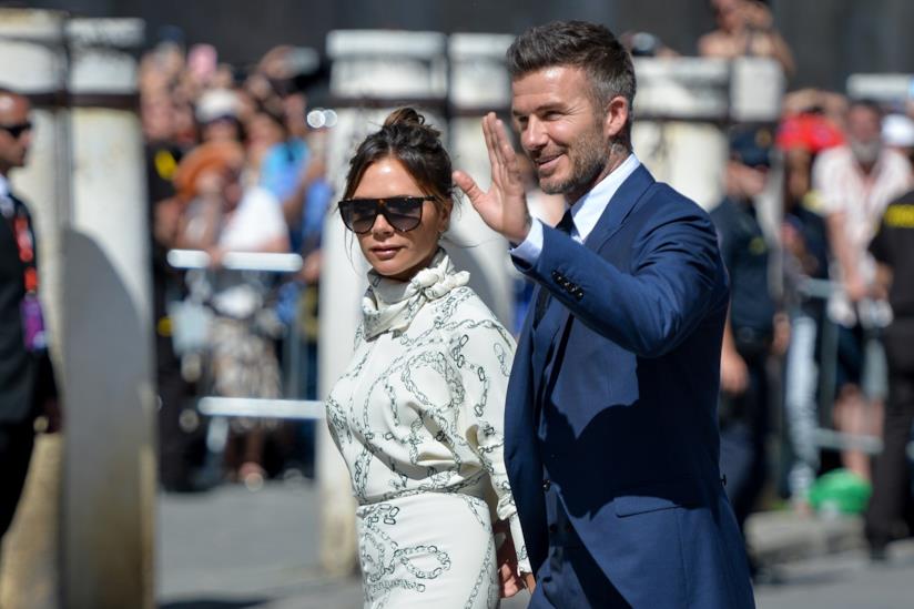 Victoria e David Beckham sono in vacanza in Puglia Victoria e David Beckham
