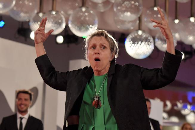 Una donna contro tutti: Frances McDormand presenta Tre manifesti a Ebbing, Missouri a Venezia 74 Frances McDormand a Venezia 74