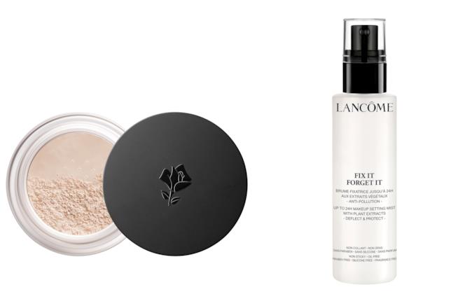 Cipria e Fissante Spay base viso sposa Chiara Ferragni Cipria e Fissante Spay Lancôme