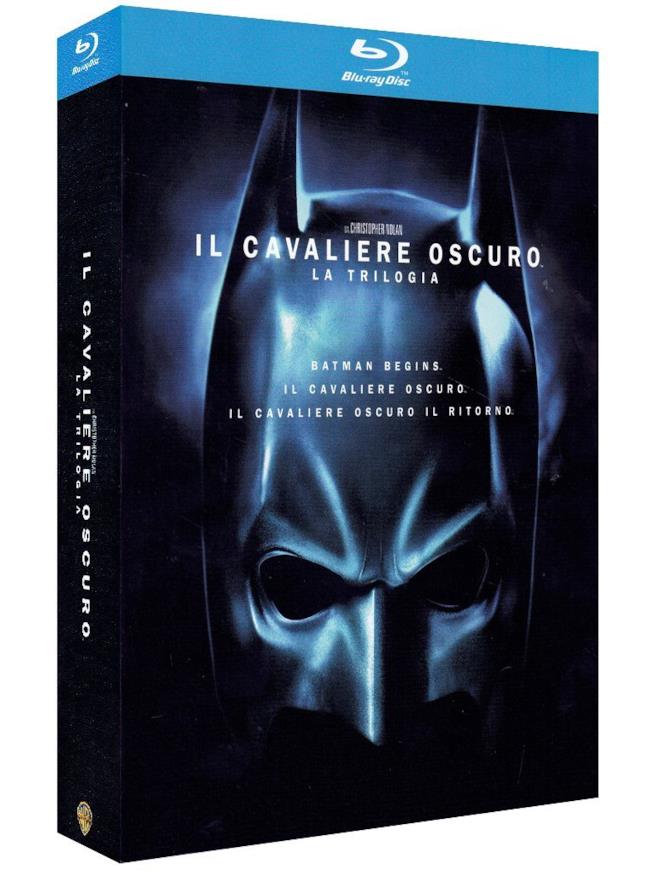 Batman Begins, Il Cavaliere Oscuro e Il Cavaliere Oscuro - Il Ritorno Cofanetto Blu-ray di Batman Begins, Il Cavaliere Oscuro e Il Cavaliere Oscuro - Il Ritorno