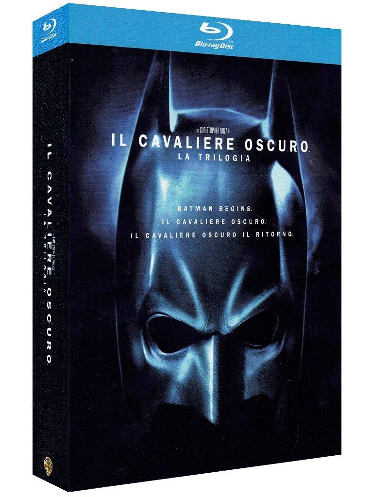 Batman Begins, Il Cavaliere Oscuro e Il Cavaliere Oscuro - Il Ritorno Cofanetto Blu-ray di Batman Begins, Il Cavaliere Oscuro e Il Cavaliere Oscuro - Il Ritorno