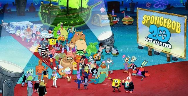 I 20 anni di Spongebob nei programmi della Warner Bros. TV per il SDCC 2019 Sul red carpet di Bikini Bottom, in fondo al mare, sfilano i protagonisti della serie di Spongebob