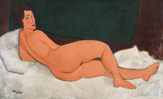 Nu Couché (Sur Le Côté Gauche) di Modigliani venduto per oltre 157 milioni di dollari Il dipinto Nu Couché (Sur Le Côté Gauche) di Modigliani è stato venduto per 157,2 milioni di dollari