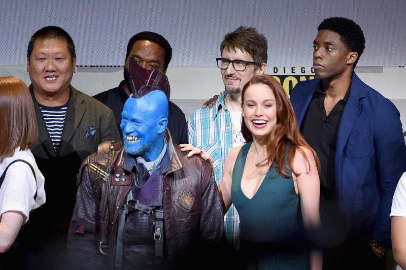 Tutte le novità sui film degli Studi Marvel dal San Diego Comic-Con Brie Larson e Michael Rooker al panel degli Studi Marvel, SDCC 2016