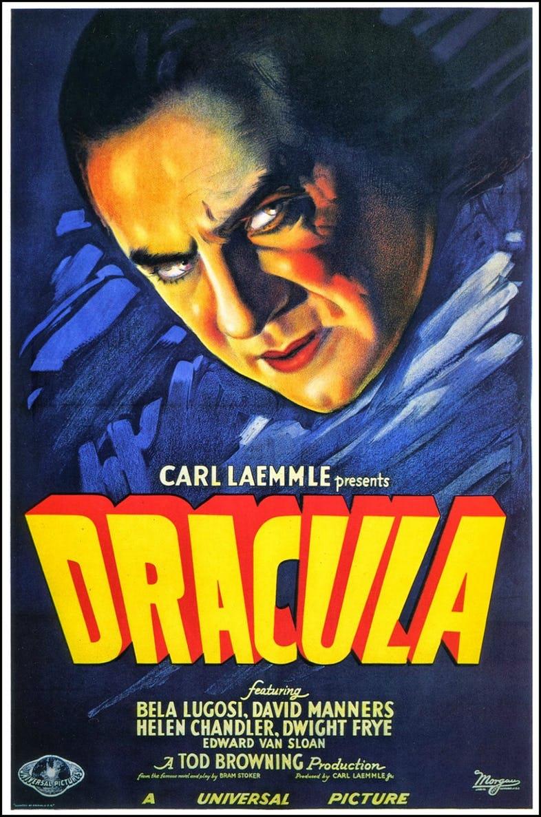 Il poster di Dracula di Tod Browning Dracula Poster