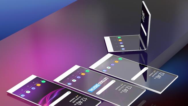 Un brevetto di Sony descrive uno smartphone trasparente Concept dello smartphone trasparente di Sony