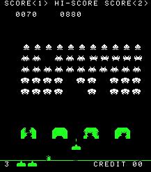 Space Invaders L'arcade di Space Invaders