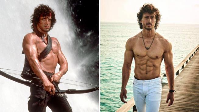 Il remake indiano di Rambo ha trovato il suo protagonista Tiger Shroff e Sylvester Stallone nei panni di Rambo