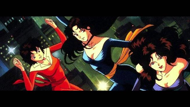 Cristina D'Avena canta Occhi di Gatto al creatore del manga Le tre sorelle protagoniste dell'anime Occhi di Gatto