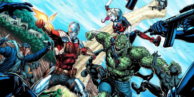 Rumor insistenti vorrebbero Rocksteady intenda a lavorare a un videogioco sulla Suicide Squad Alcuni membri della Suicide Squad in azione sulle pagine DC Comics