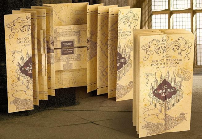 Harry Potter: la Mappa del Malandrino è in vendita La Mappa del Malandrino in vendita