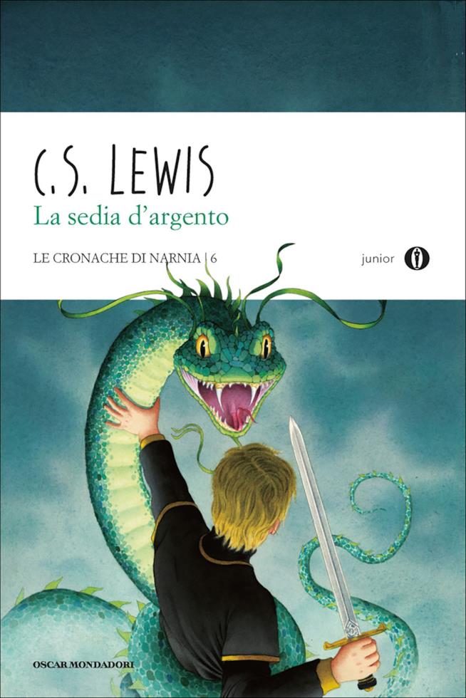 Le Cronache di Narnia - La Sedia d'Argento La copertina italiana di Le Cronache di Narnia - La Sedia d'Argento (Mondadori)