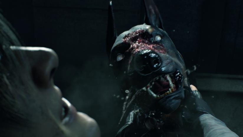Resident Evil 2, grafica a confronto tra remake e gioco originale Il Cerberus in Resident Evil 2 Remake
