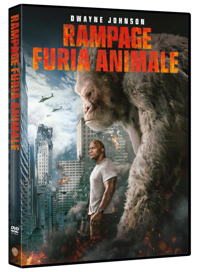 Rampage - Furia Animale in DVD Rampage - Furia Animale in versione DVD
