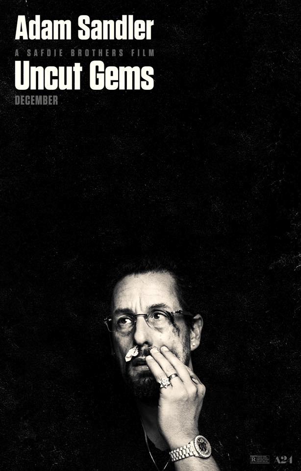 Uncut Gems, il trailer del film che potrebbe valere l'Oscar ad Adam Sandler Adam Sandler nel poster del film Uncut Gems