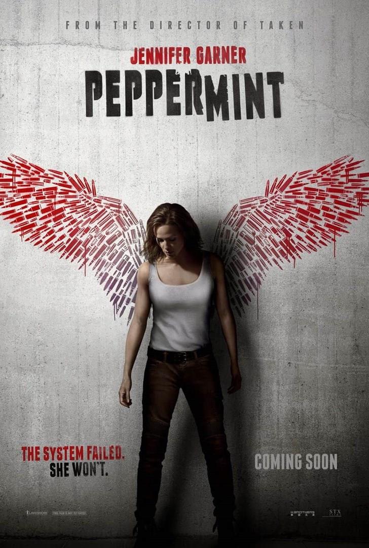 Peppermint: la locandina La locandina di Peppermint