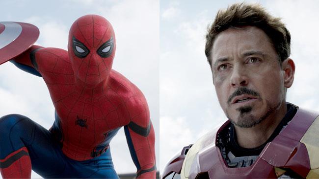Spider-Man: Homecoming conferma Robert Downey Jr. ma non Michael Keaton Il nuovo Spider-Man e Iron Man in Civil War