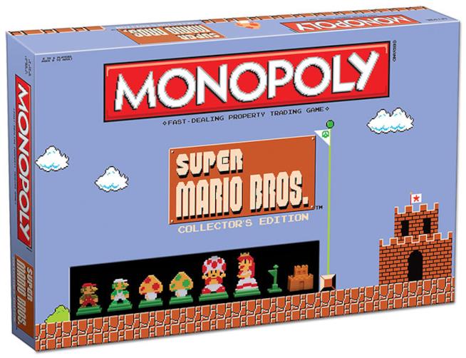 Il Monopoly a tema Mario Bros. è realtà Scatola del Monopoly a tema Mario Bros.