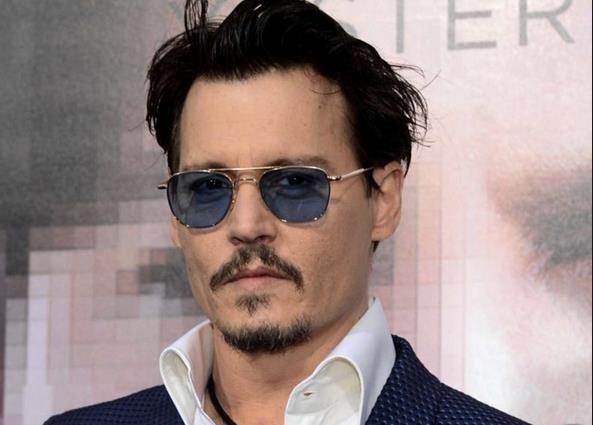 L'attore Johnny Depp Johnny Depp