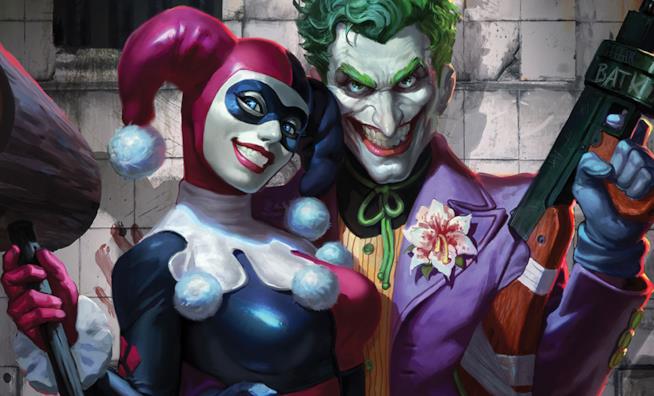 Batman: The Enemy Within, Harley Quinn debutta nel primo video Un artwork di Harley Quinn e Joker