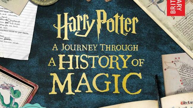 Harry Potter in mostra alla British Library Il logo della mostra alla British Library