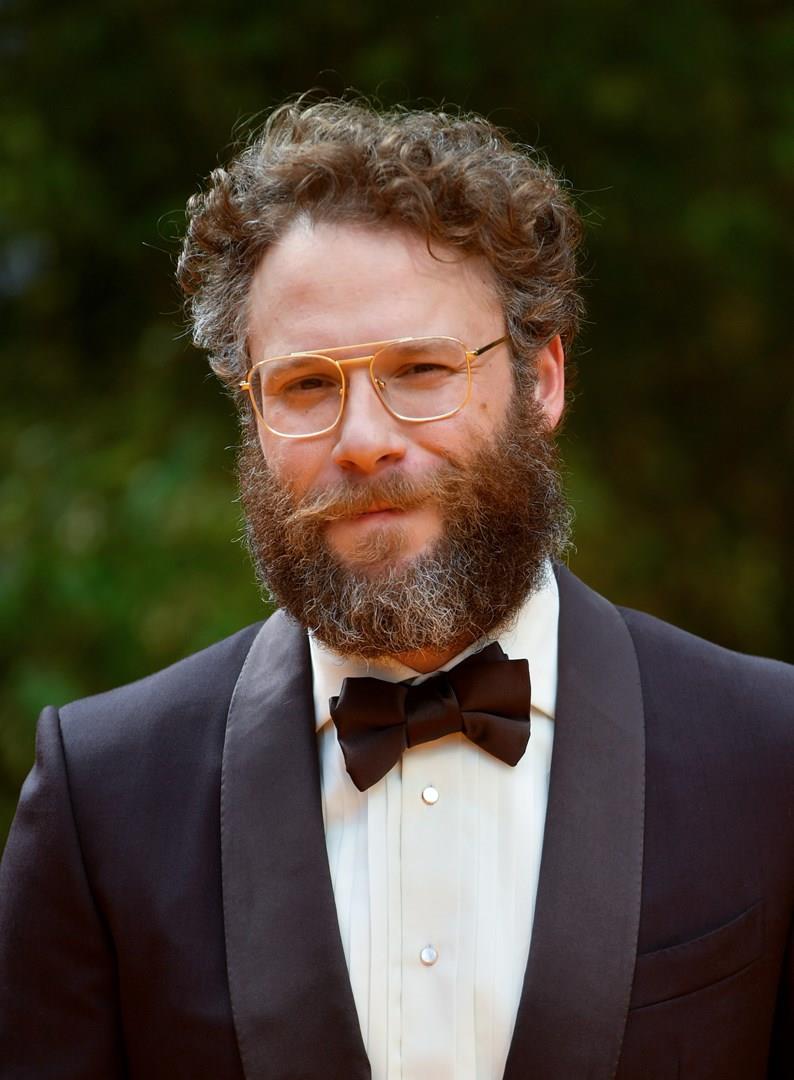 Seth Rogen durante l'evento di presentazione de Il Re Leone Seth Rogen, doppiatore di Pumbaa ne Il Re Leone