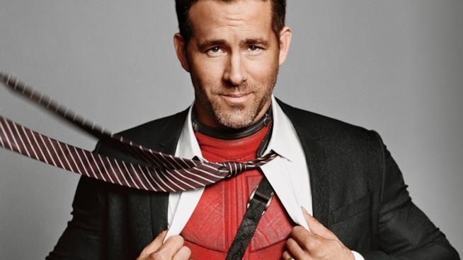 Ryan Reynolds si mostra nel dietro le quinte del set di Deadpool 2 L'affascinante Ryan Reynold con il costume di Deadpool