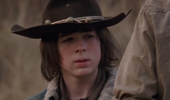 Il personaggio di Carl Grimes potrebbe morire in The Walking Dead Carl Grimes del telefilm The Walking Dead