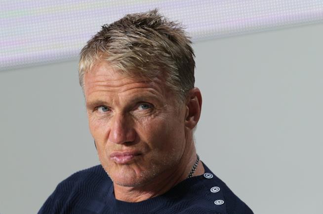 Dolph Lundgren si allena per tornare nei panni di Ivan Drago in Creed 2 L'attore Dolph Lundgren (Ivan Drago)