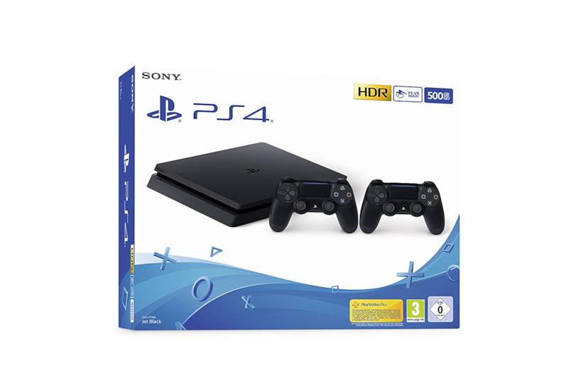 Sony PlayStation 4, la console più popolare al mondo Immagine stampa del bundle Sony con PlayStation 4 e due Dualshock 4